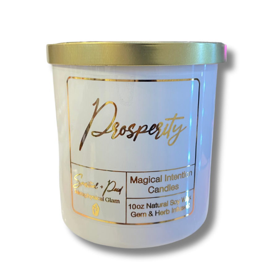 Prosperity Manifestation Candle- Abundance • Overflow