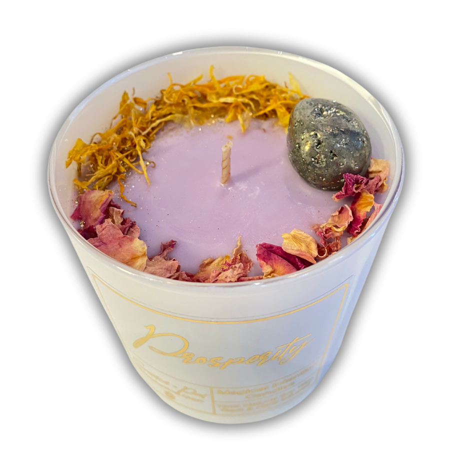 Prosperity Manifestation Candle- Abundance • Overflow