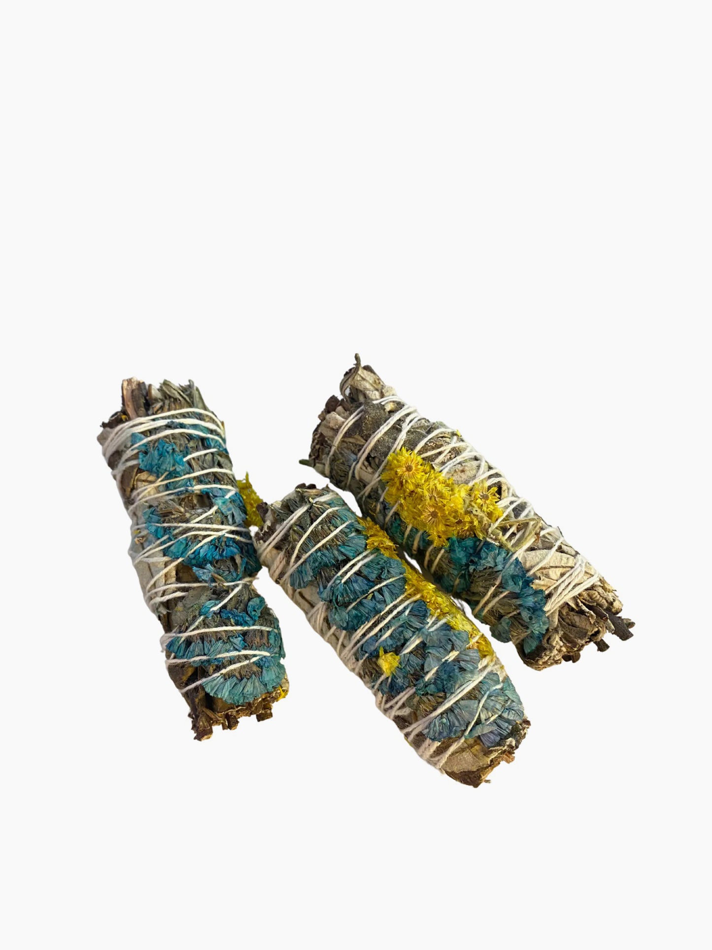 Blue & Yellow Dandelion Yerba Santa Sage