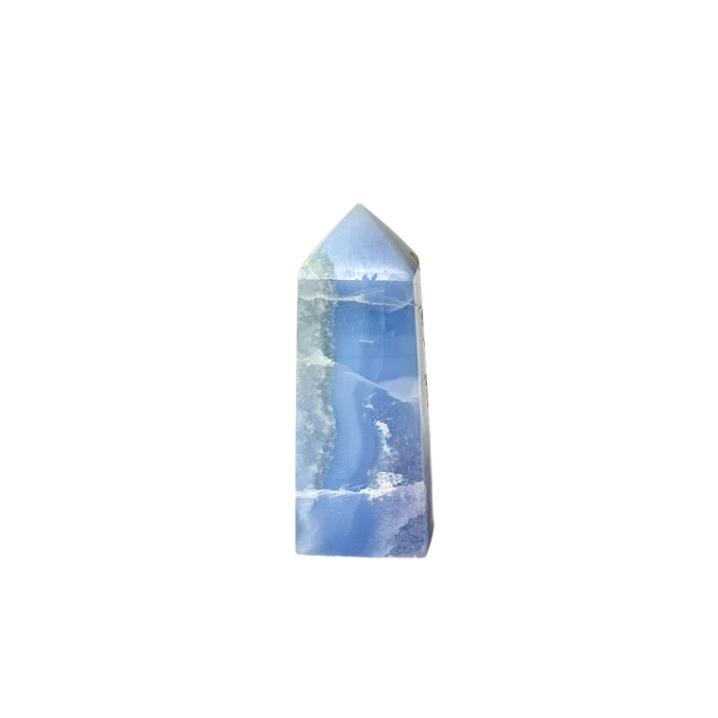 Blue Lace Agate Tower~Calming Energy • Clear Communication • Emotional Healing