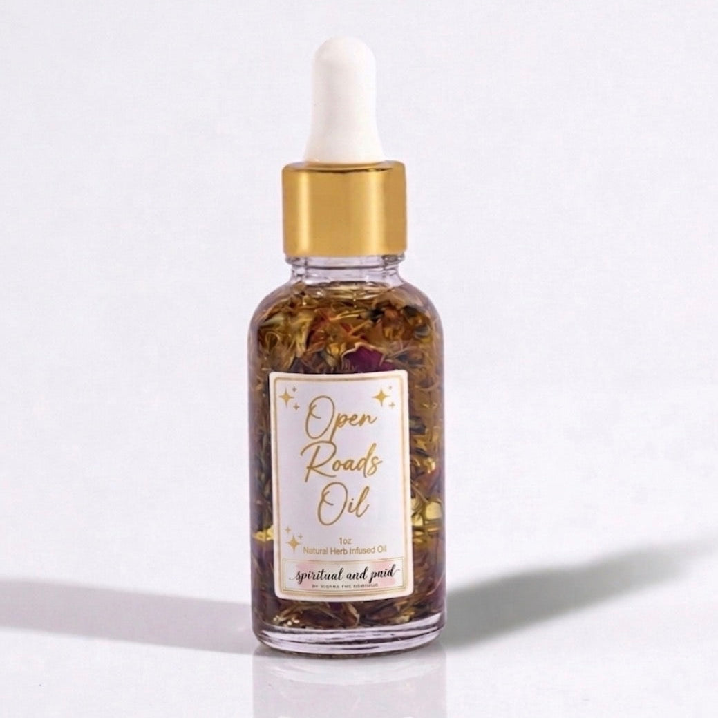 Open Roads Ritual Oil - Remove blockages • For Clearing The path & Opportunity