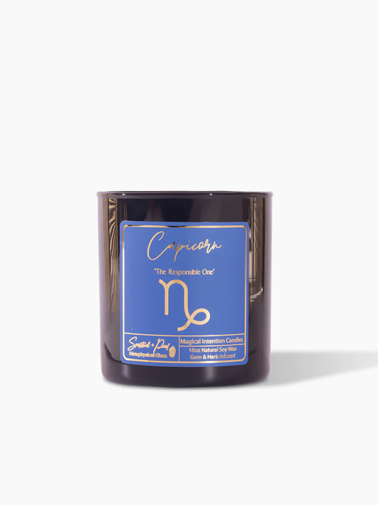 Zodiac Collection: Capricorn Energy Candle ~ The Responsible One