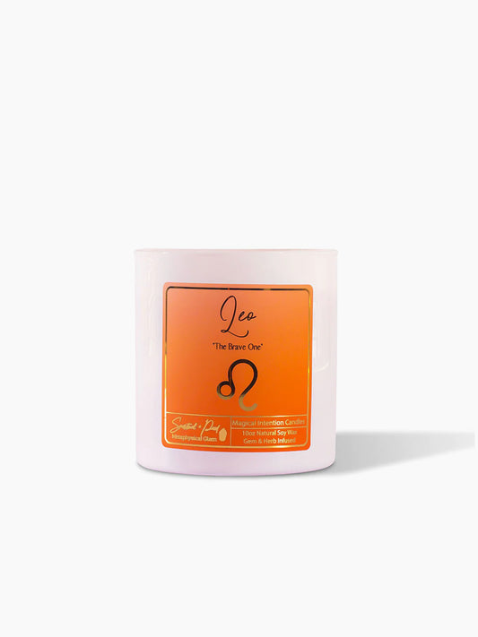 Zodiac Collection: Leo Energy Candle ~ The Brave One
