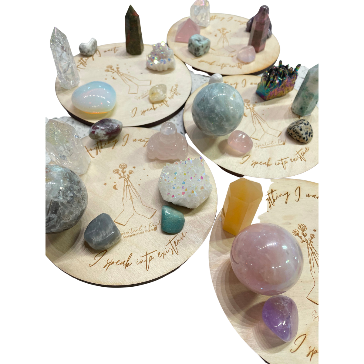 Manifestation Crystal Grid ~ I speak it into Existence