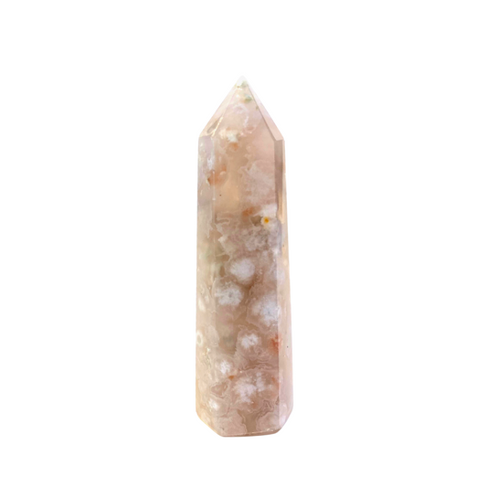 Flower Agate Point Towers- Manifestation* Passion* New Beginnings