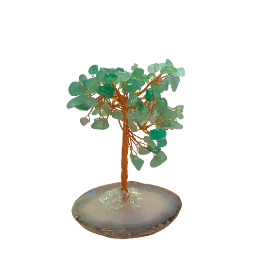 Green Aventurine Agate Feng Shui Tree ~ Money, Creativity, & Manifestation