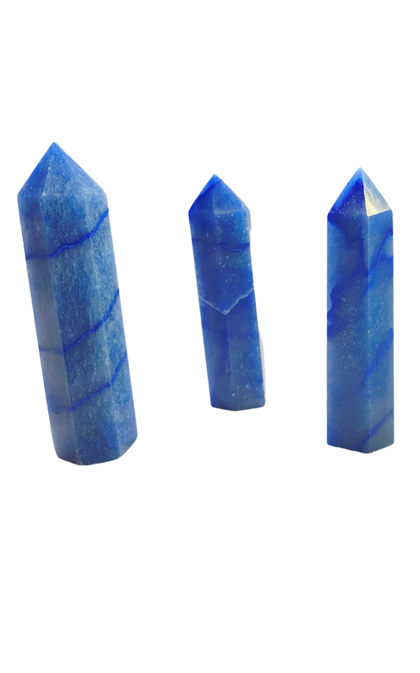 Blue Aventurine Towers ~ Balance•Prosperity•Abundance