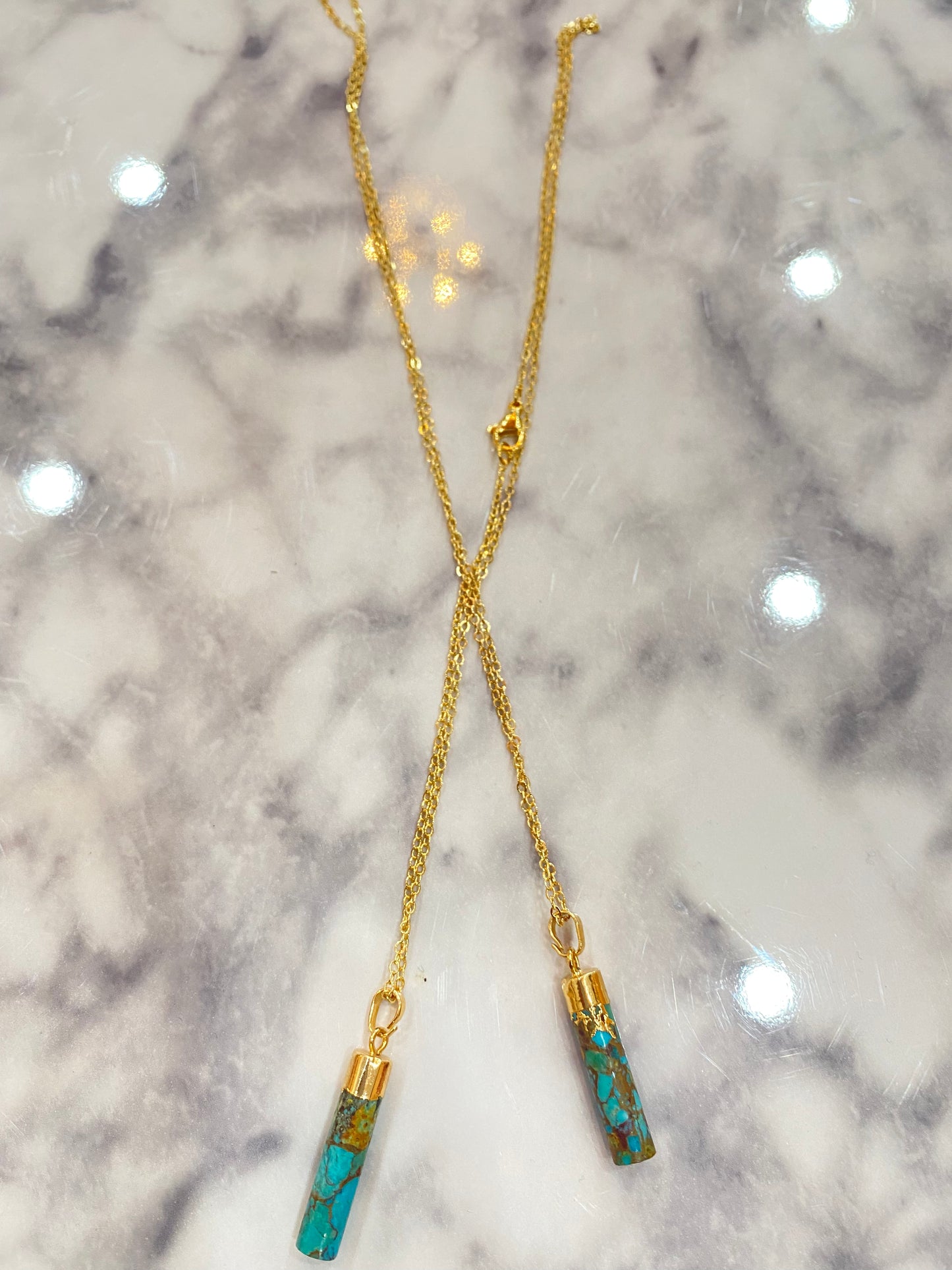 African Turquoise Necklace