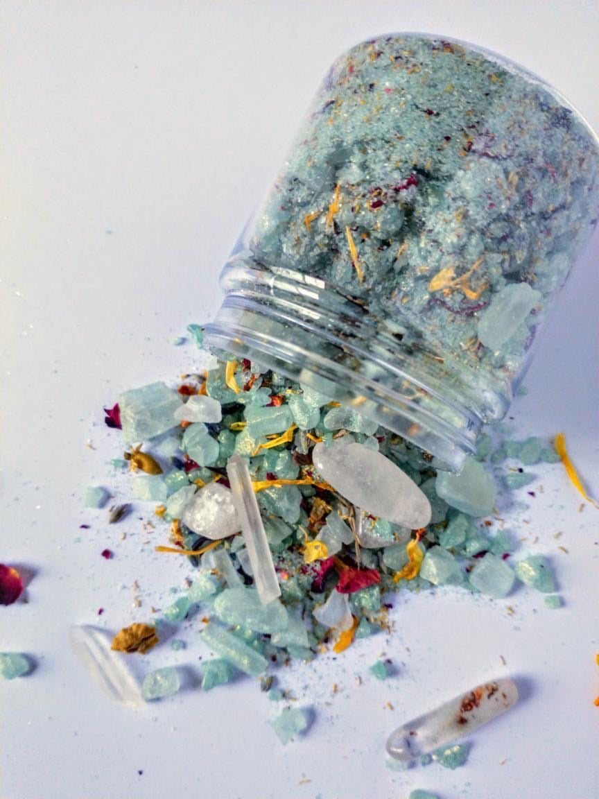 Rich Bae "Prosperity" Crystal Infused Bath Salt