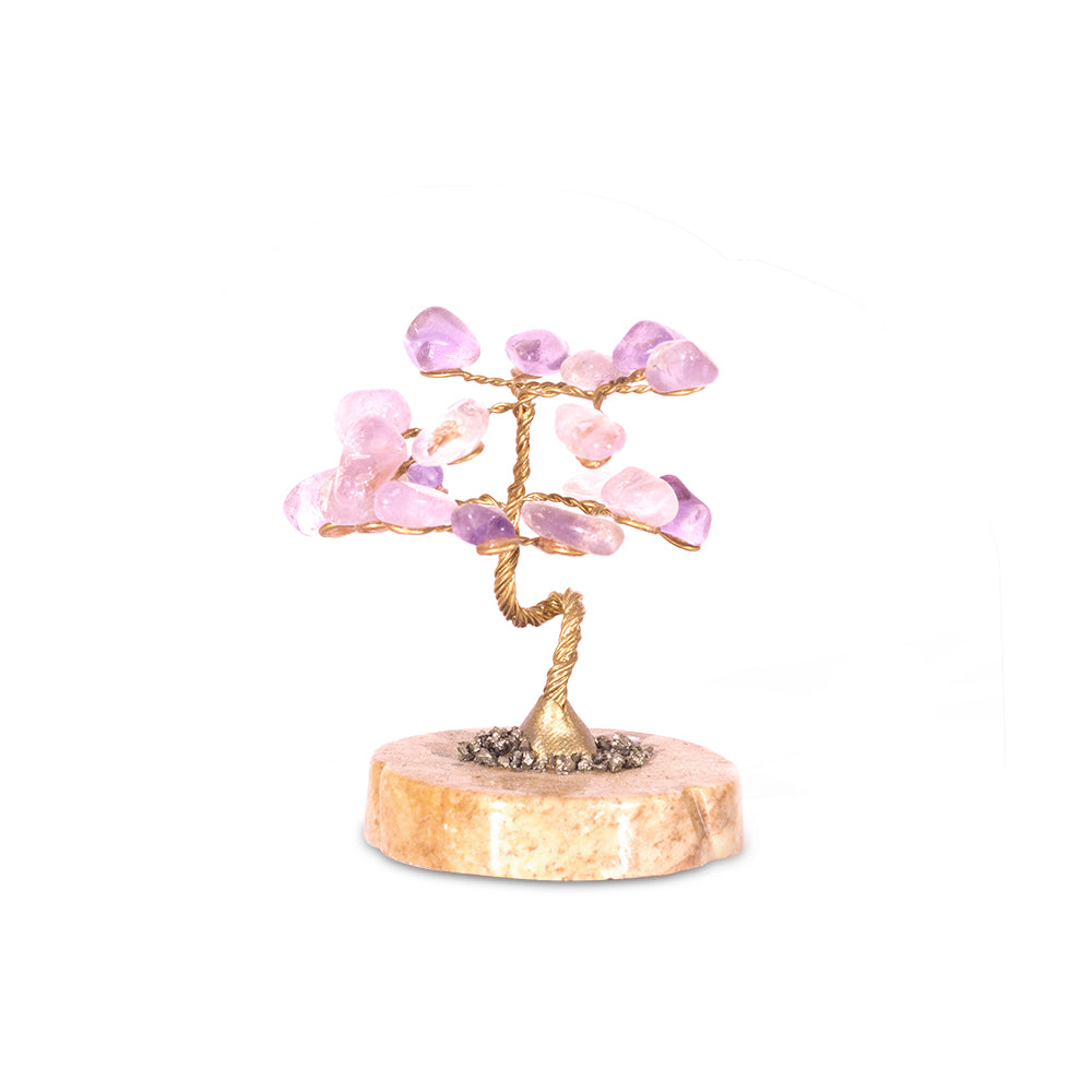 Amethyst Crystal Bonsai Tree ~ Spirituality & Protection