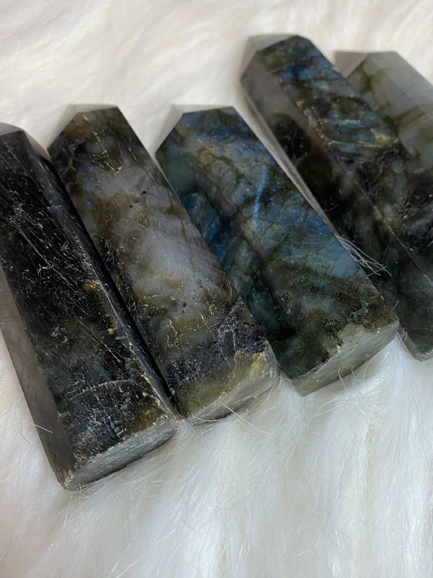 Labradorite Point Tower ~ Intuition, Awakening, & Protection