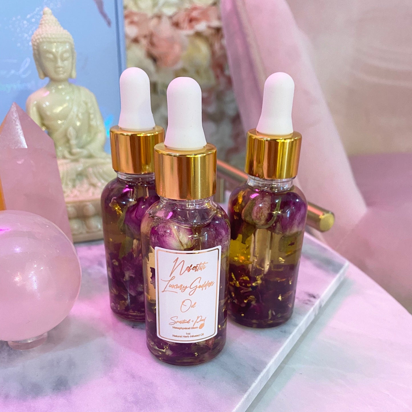 Nefertiti Luxury Goddess Oil - Attract Luxurious Experiences