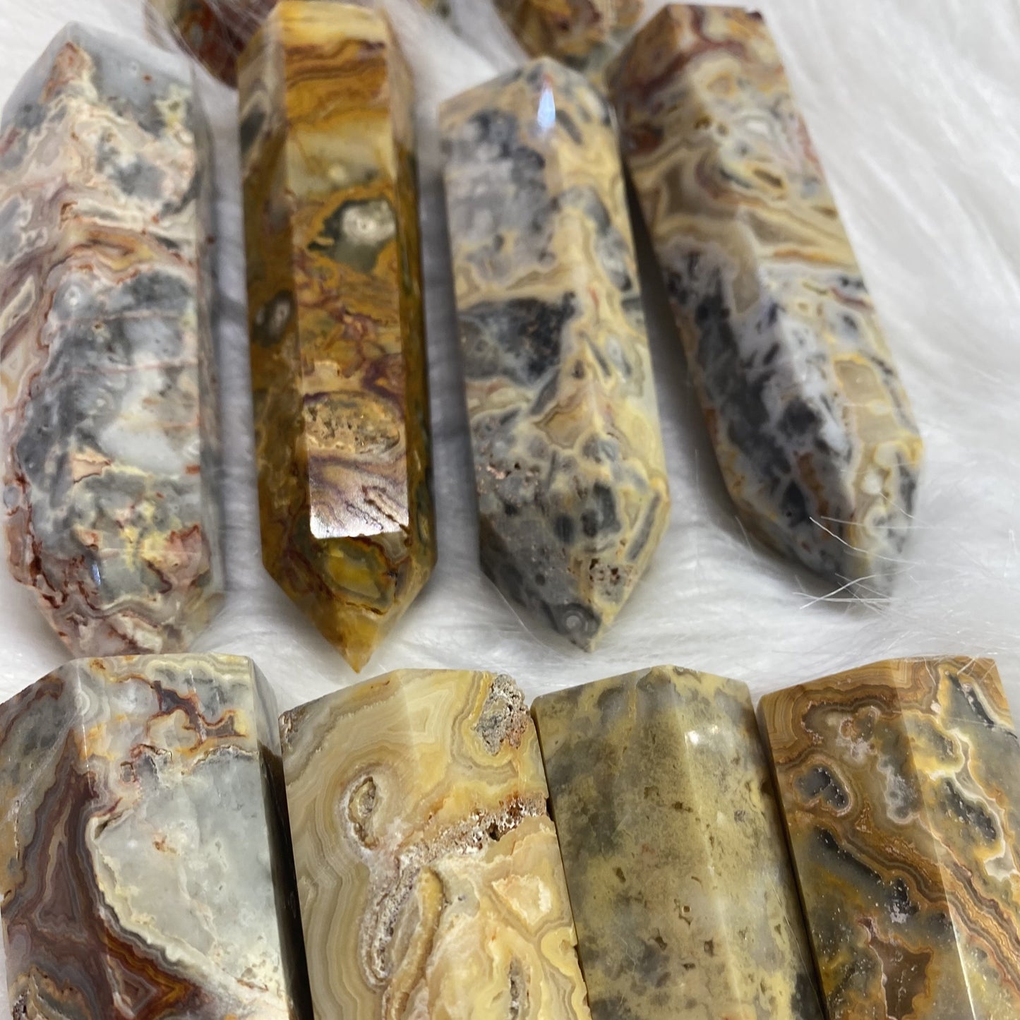 Crazy Agate Towers ~ Confidence, Harmony, & Happiness