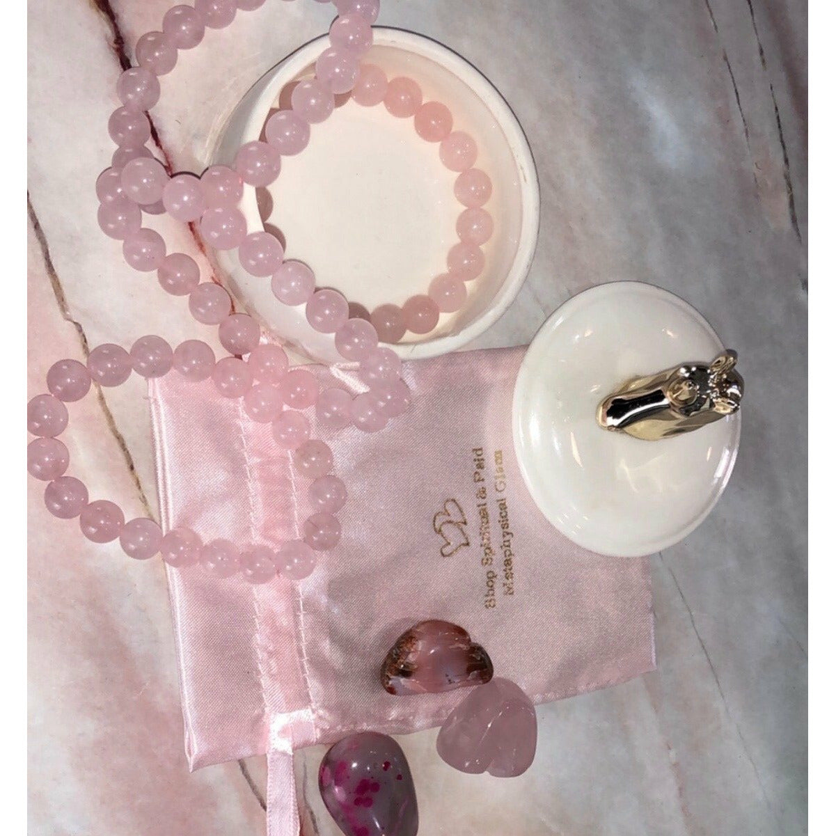 Rose Quartz Bracelet ~ Self Love & Romance