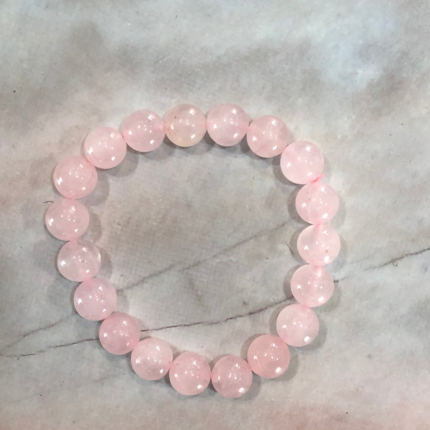 Rose Quartz Bracelet ~ Self Love & Romance