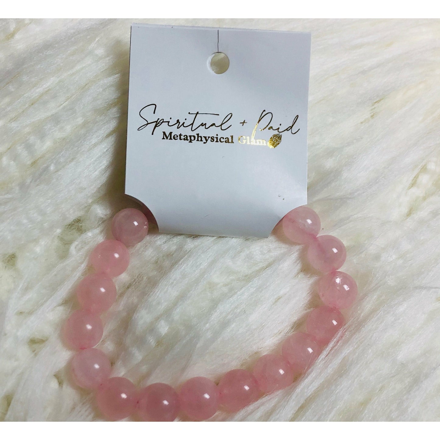 Rose Quartz Bracelet ~ Self Love & Romance
