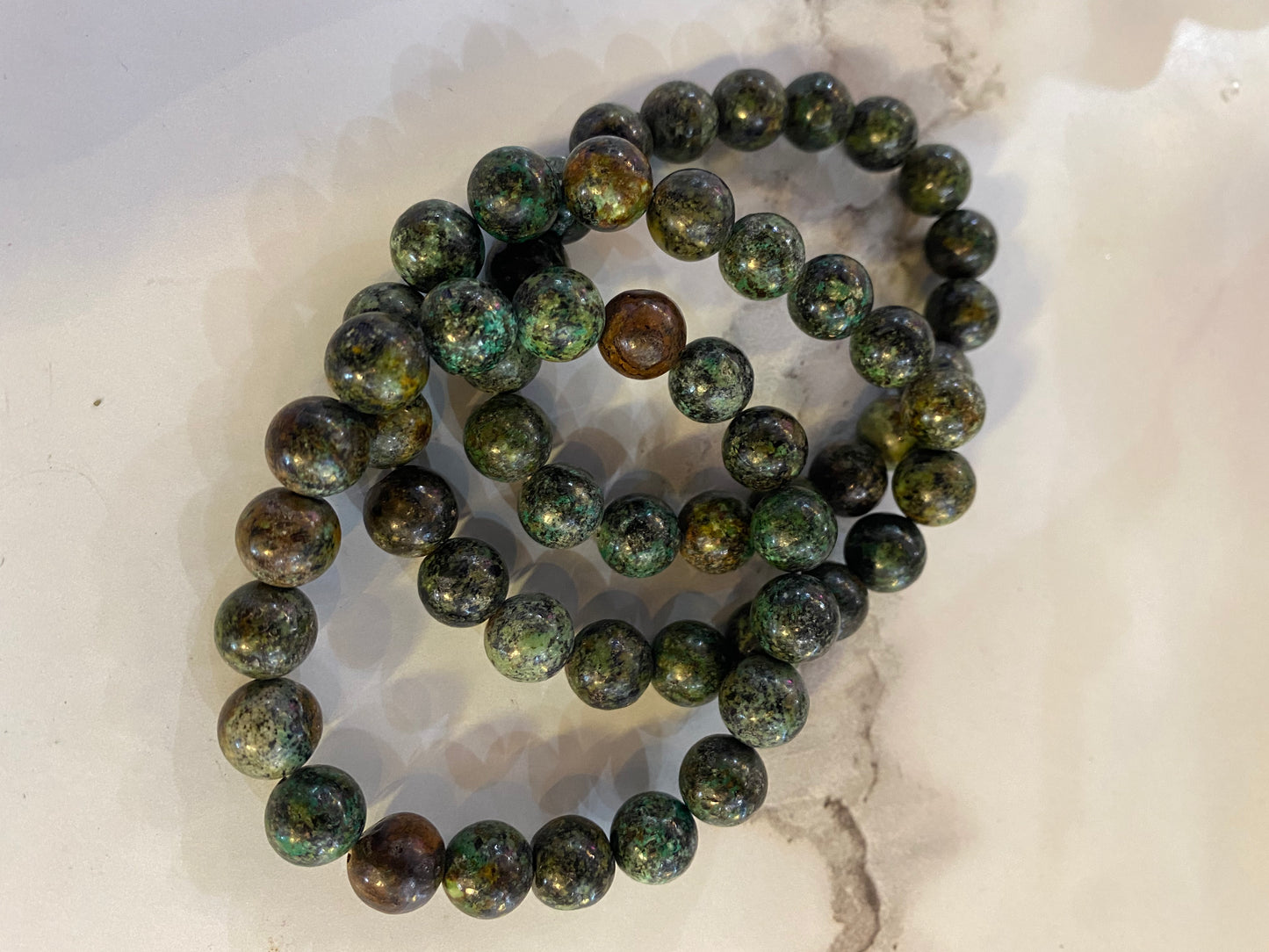 African Turquoise Bracelet ~ Confidence & Power
