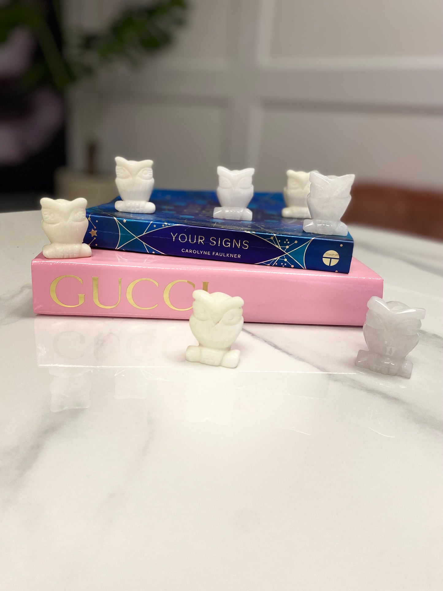 White Agate Owl ~ Purity•Calmness•Relief