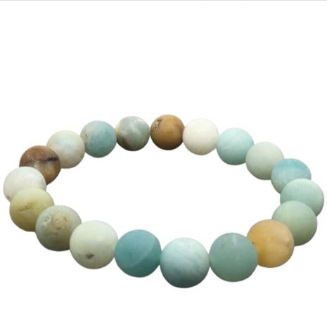 Matte Amazonite Bracelet ~ Healing and Positive Energy