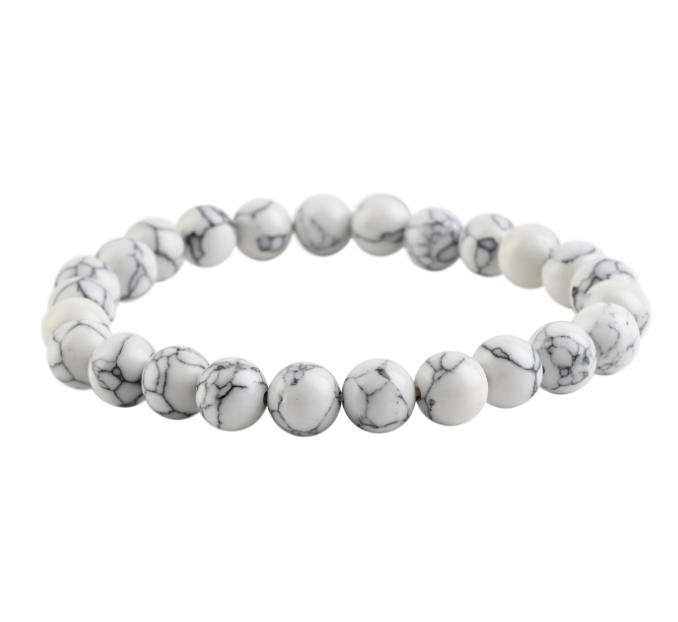 Howlite Bracelet ~ Patience, Ambition, & Wisdom