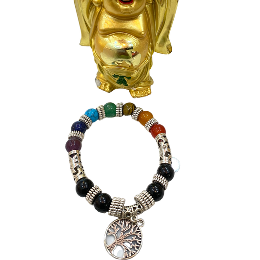 7 Chakra Tree of Life Bracelet
