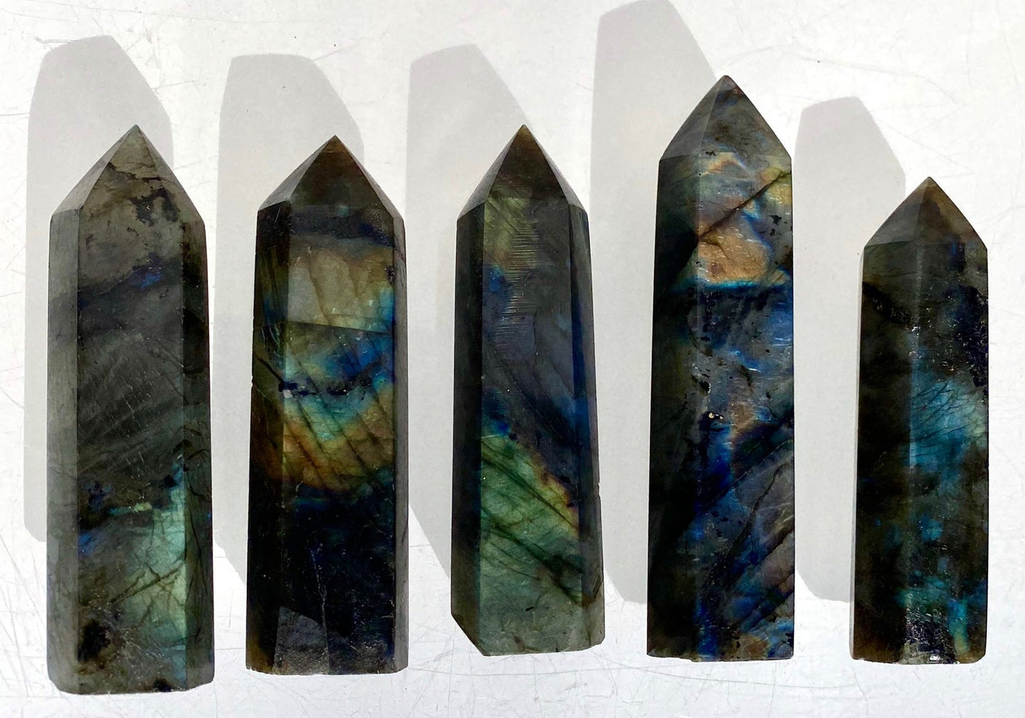 Labradorite Point Tower ~ Intuition, Awakening, & Protection