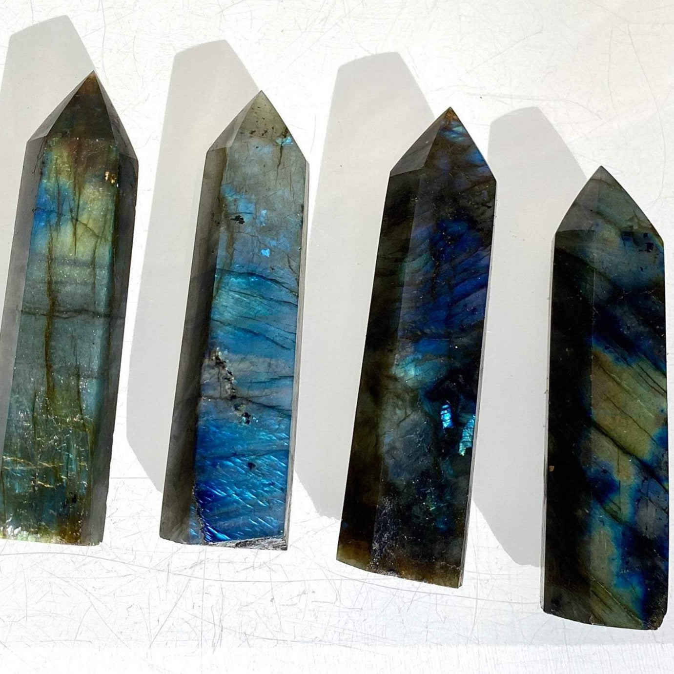 Labradorite Point Tower ~ Intuition, Awakening, & Protection