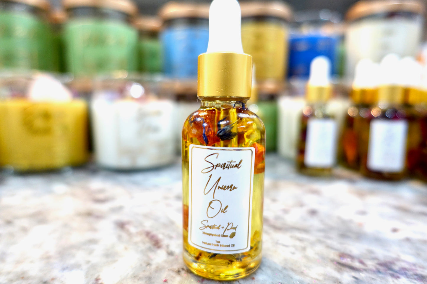 Spiritual Unicorn Magical Body Oil- High Vibes • Happiness • Good Vibes