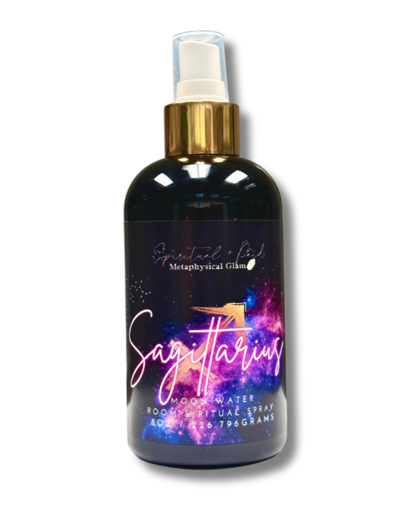 Sagittarius Moon Water Manifestation Spray• Ambitious• Optimism• Charisma