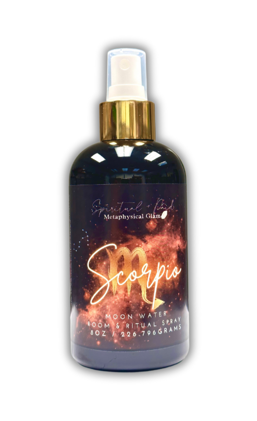 Scorpio Moon Water Spray•Spontaneous•Fun-Loving•Leader