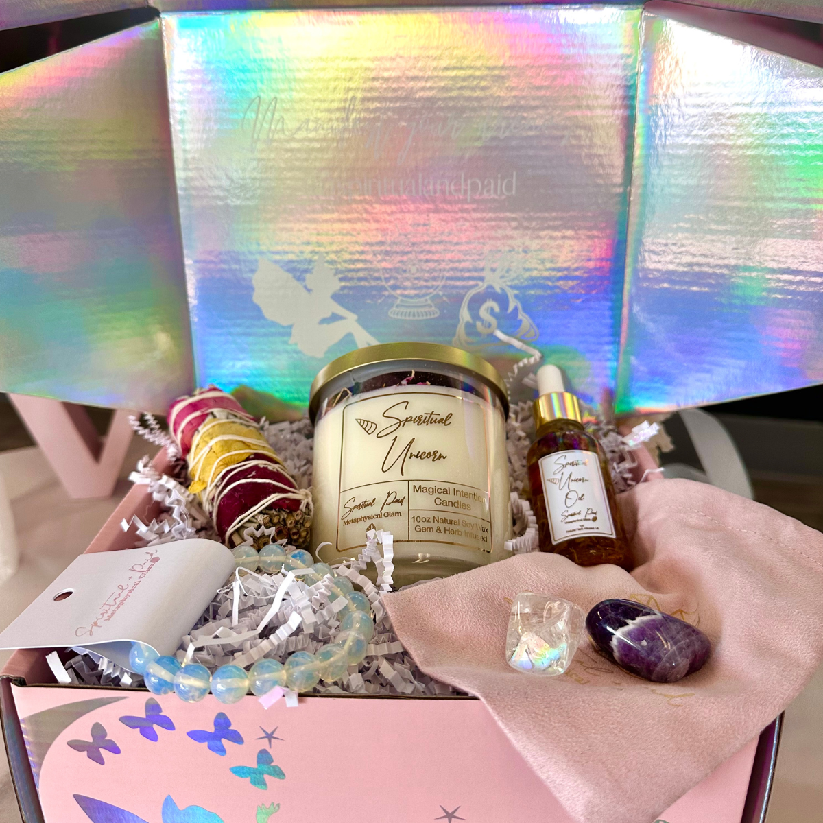 Spiritual Unicorn Goddess Box- Yoga • Meditation • Spiritual Alignment