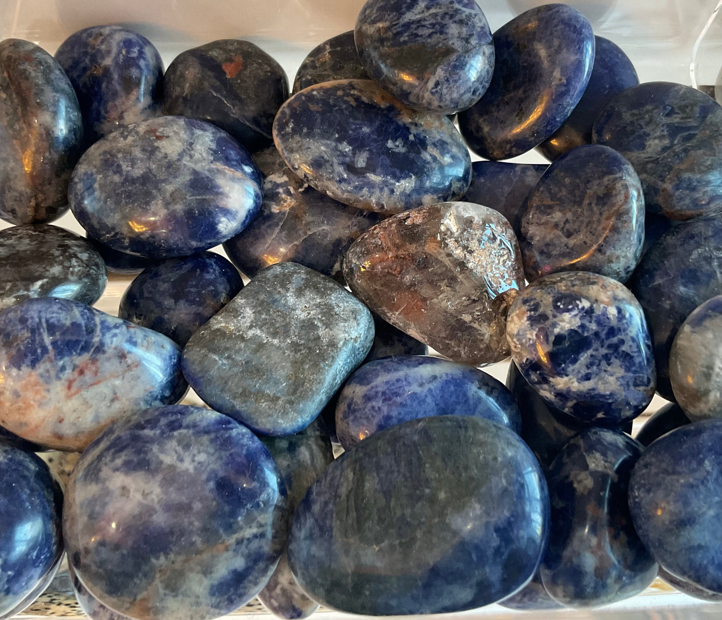 lapis lazuli tumble stone