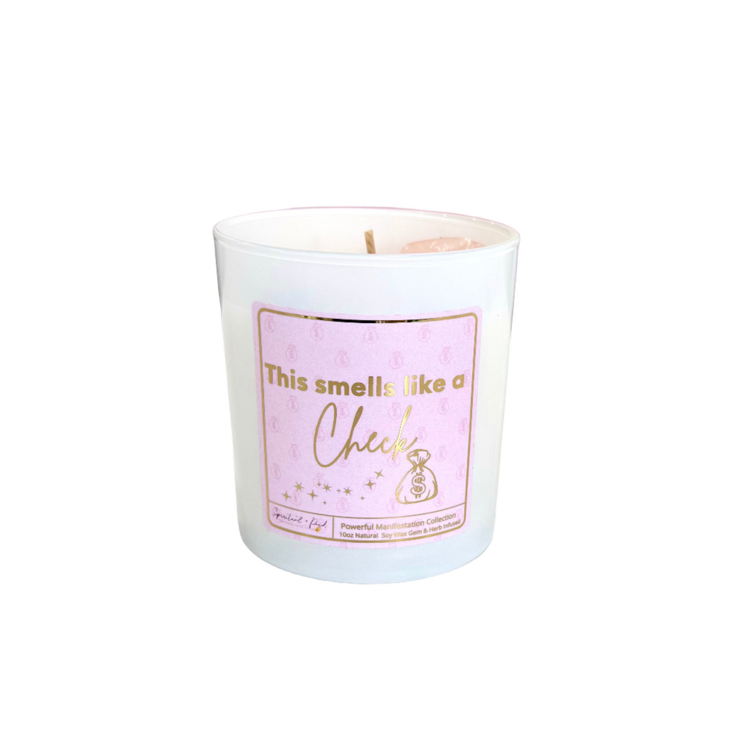 (NEW) This Smells Like a Check Money Manifestation Candle