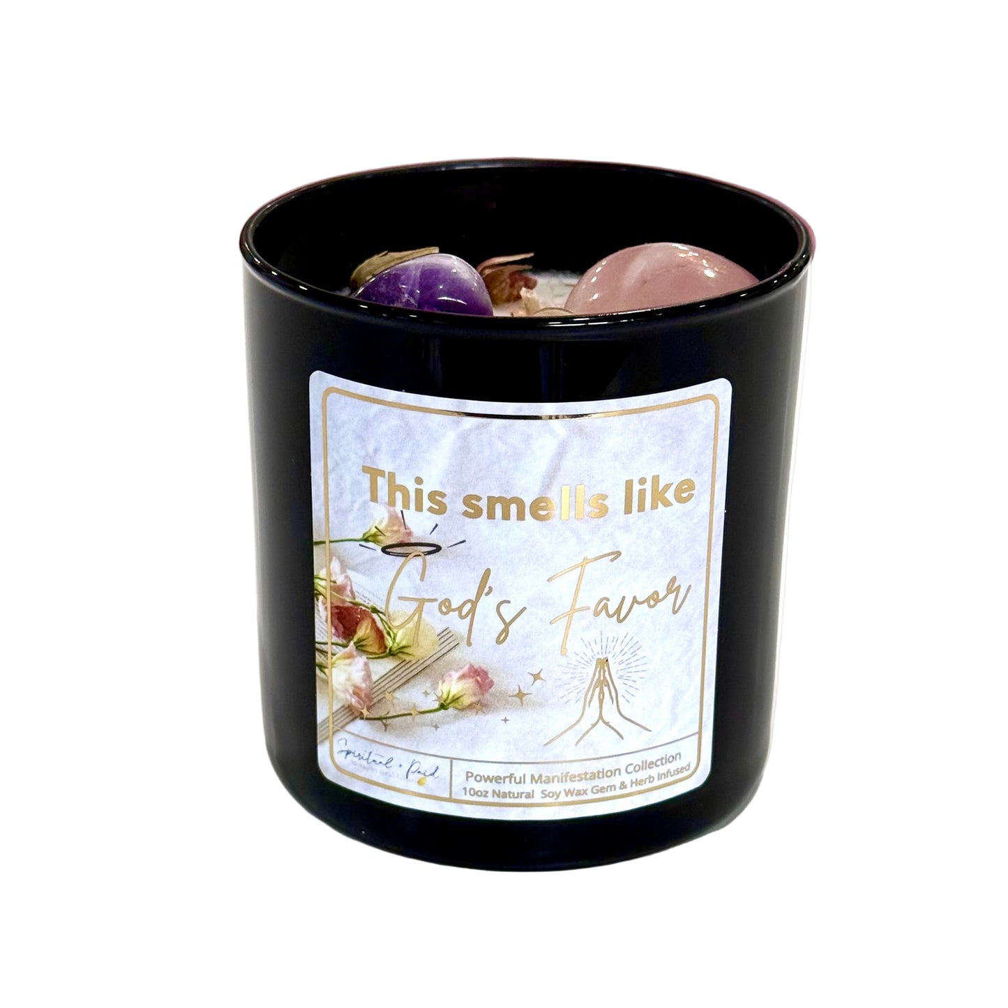(New) This Smells Like God's Favor Intention candle