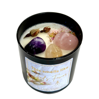 (New) This Smells Like God's Favor Intention candle
