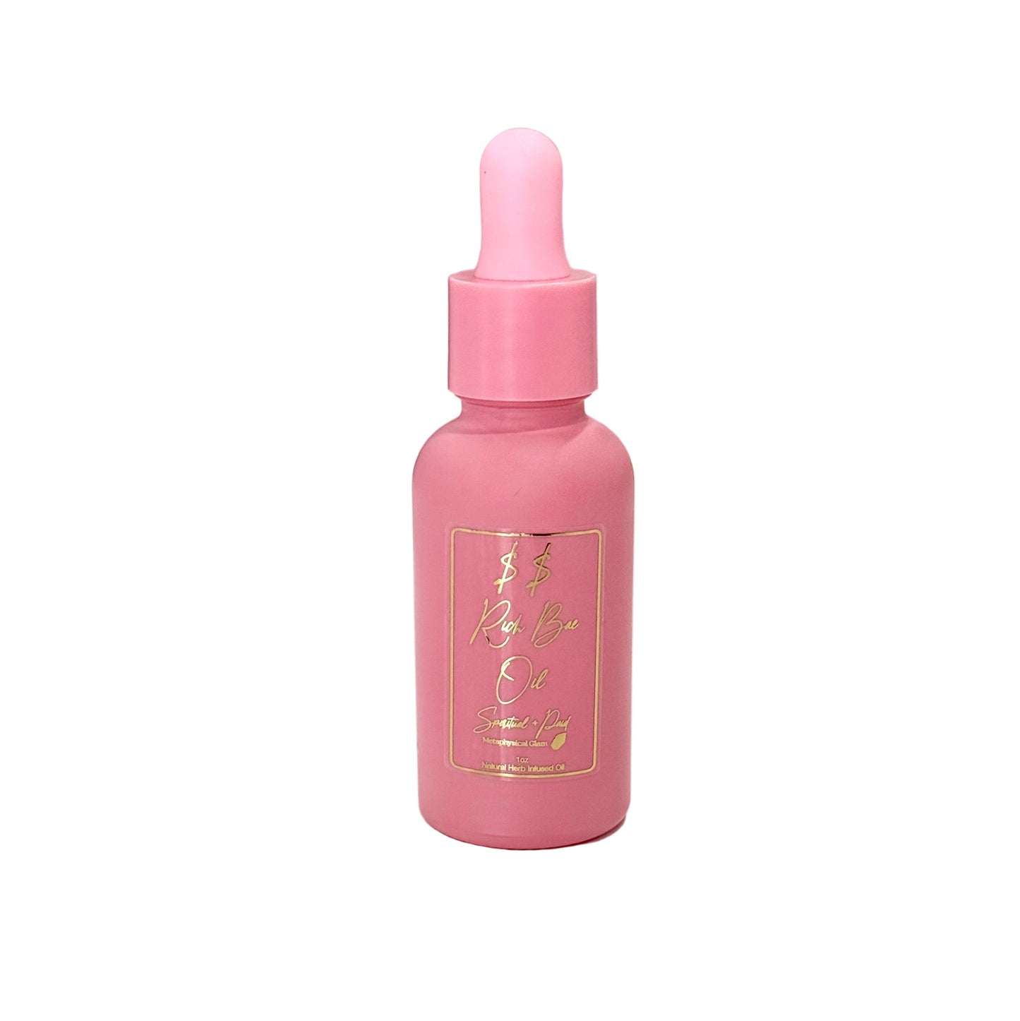 Limited Edition PINK Holiday 24 Karat Gold Rich Bae Prosperity Oil