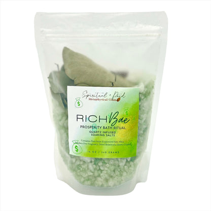 Rich Bae "Prosperity" Crystal Infused Bath Salt