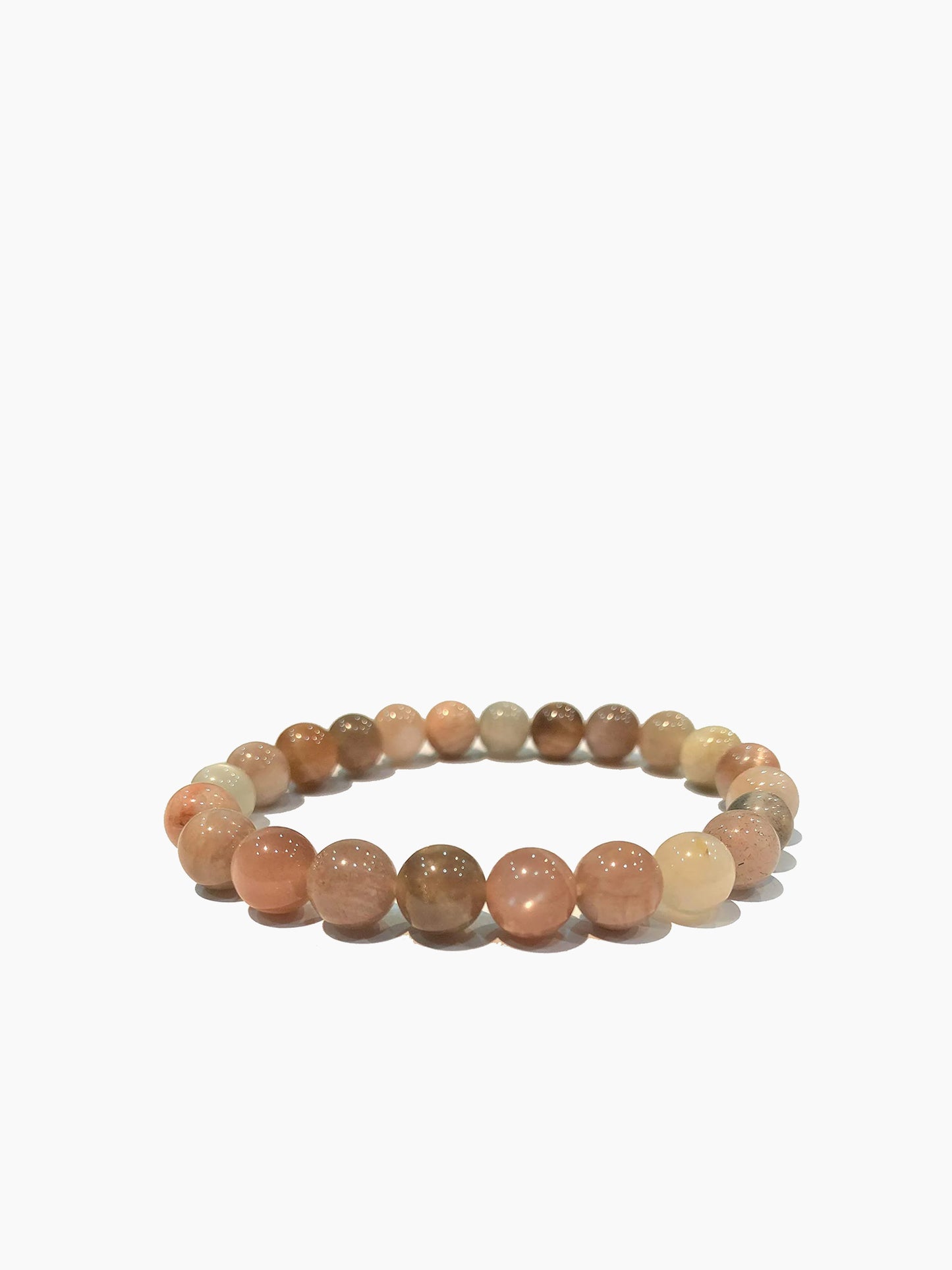 Peach Moonstone Bracelet ~ New Beginnings