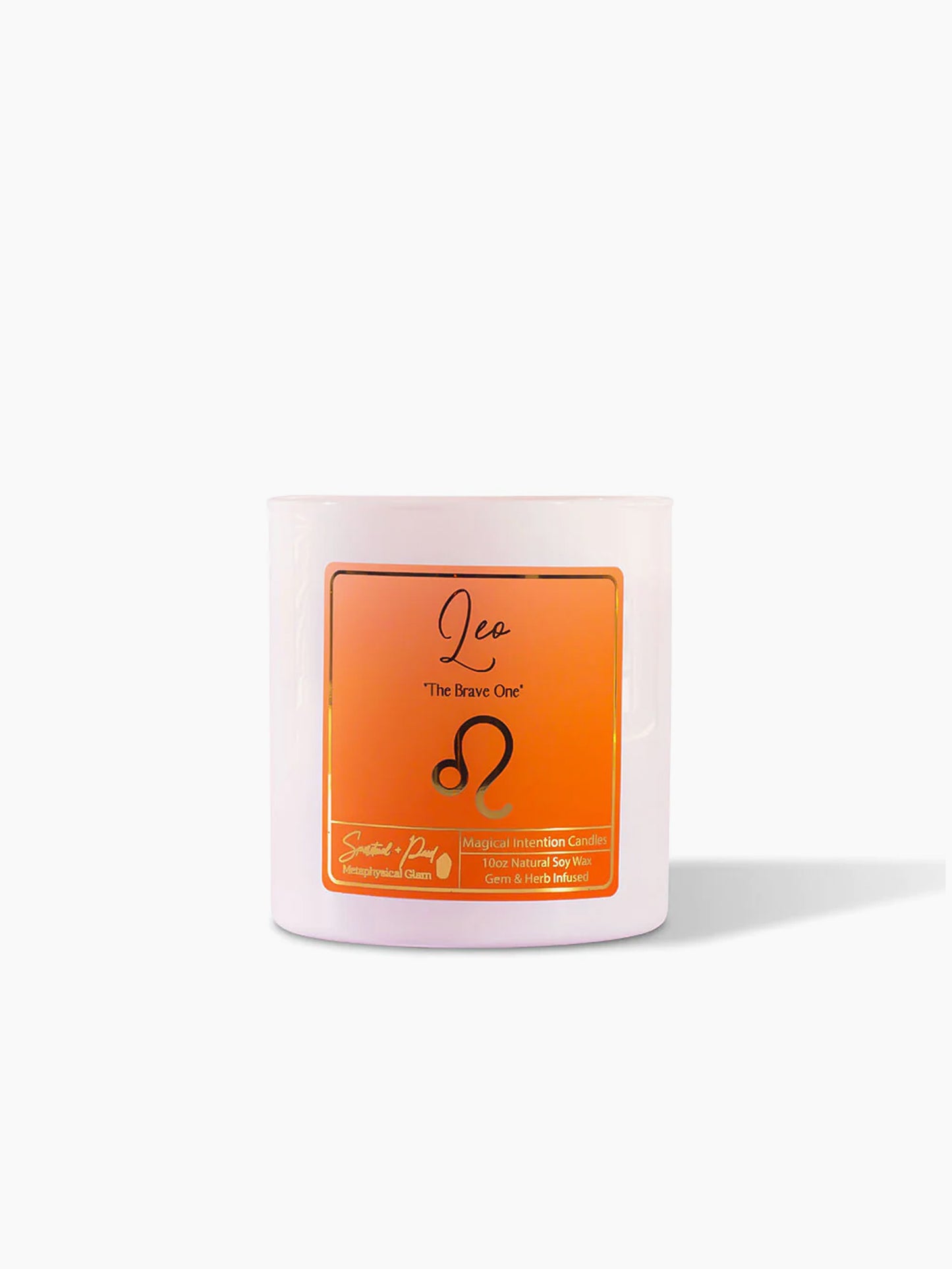 Zodiac Collection: Leo Energy Candle ~ The Brave One
