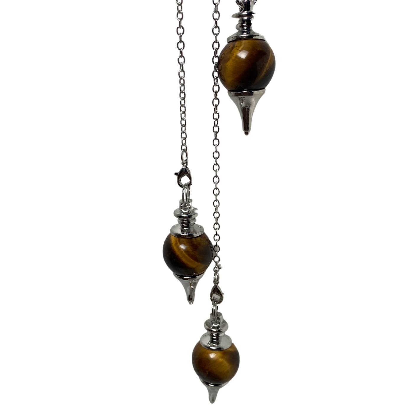 Tiger's Eye Pendulum ~ Good Luck• Prosperity