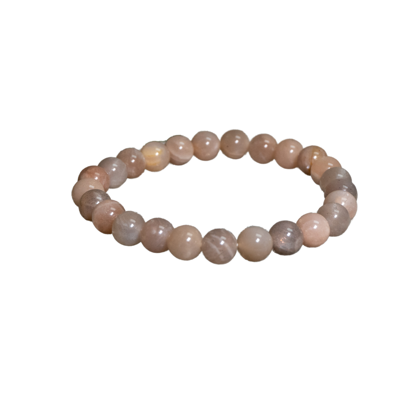 Peach Moonstone Bracelet ~ New Beginnings