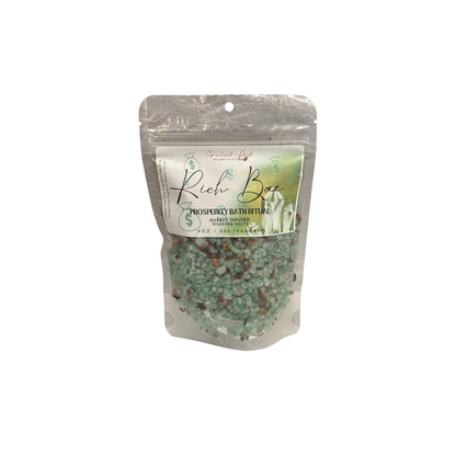 Rich Bae "Prosperity" Crystal Infused Bath Salt