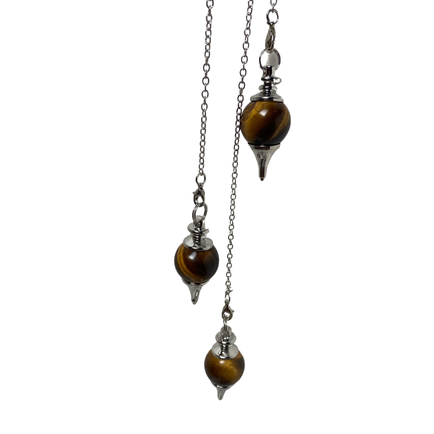 Tiger's Eye Pendulum ~ Good Luck• Prosperity