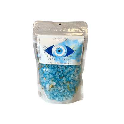 Good Vibes Only Crystal Infused “Protection” Bath Salt