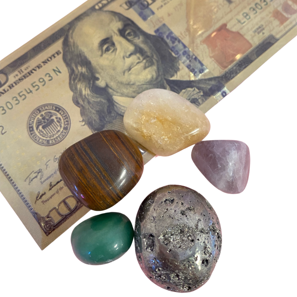 Abundance & Prosperity Crystal Set ~ Abundance, Big Dreams, & Wealth