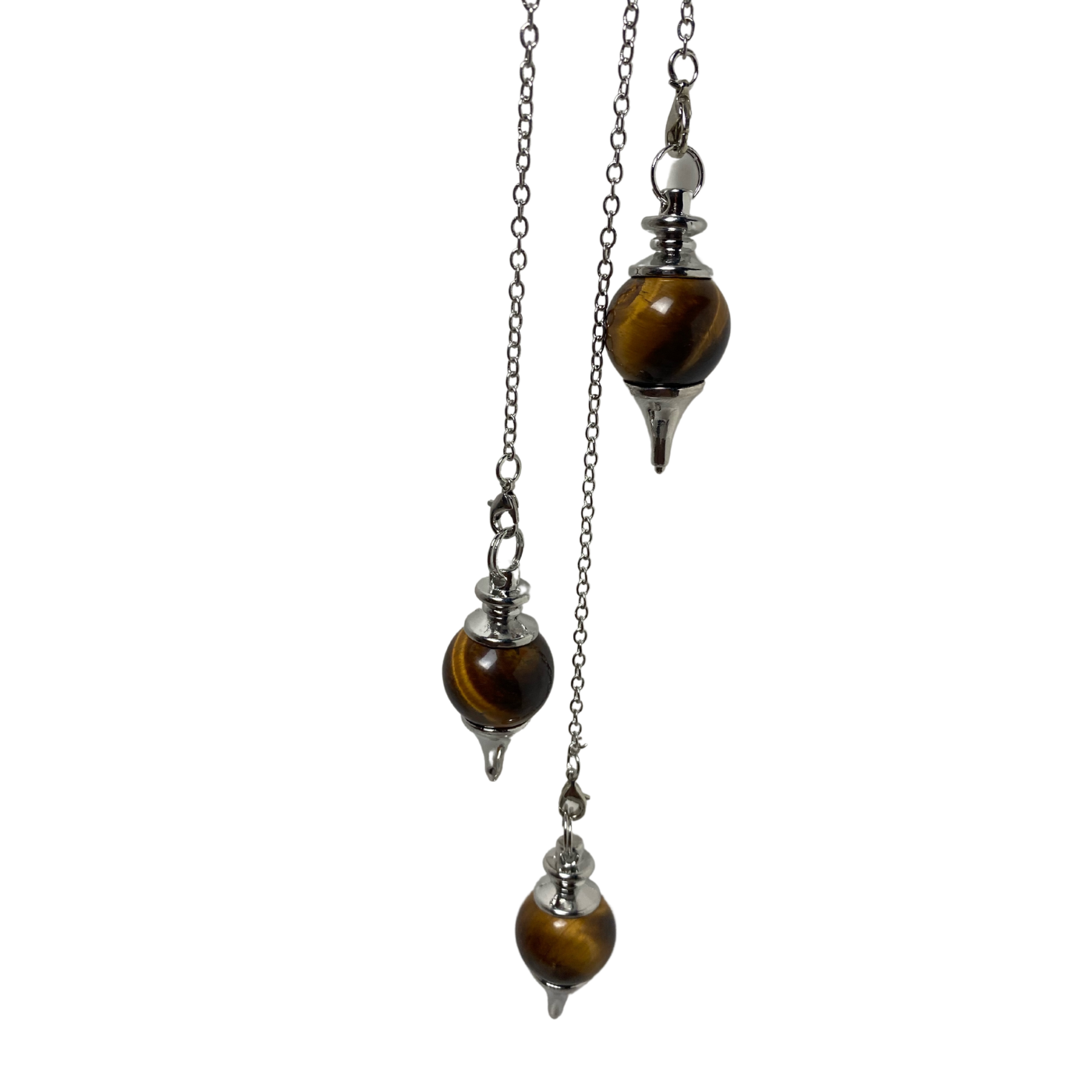 Tiger's Eye Pendulum ~ Good Luck• Prosperity