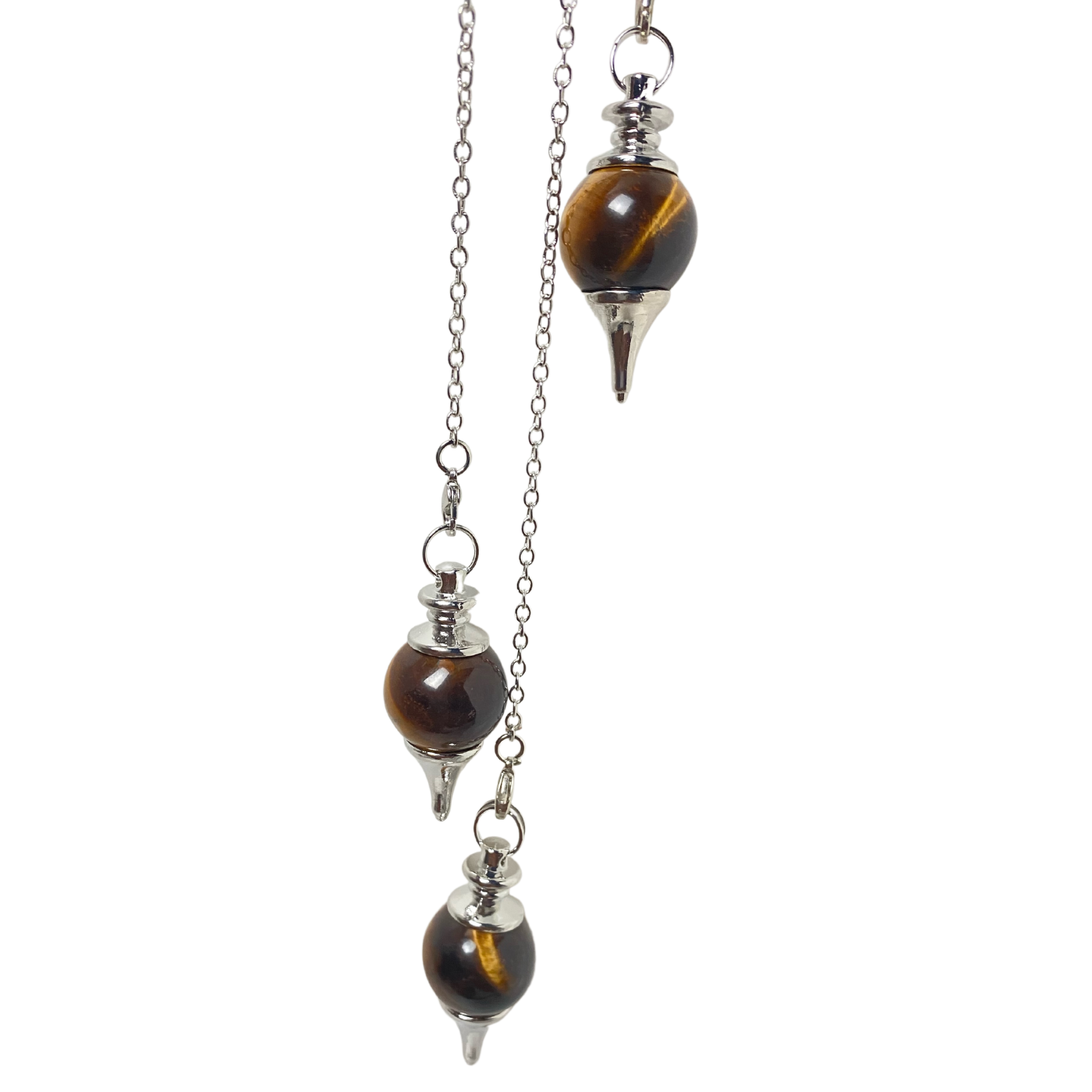 Tiger's Eye Pendulum ~ Good Luck• Prosperity