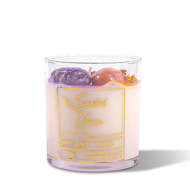 Spiritual Unicorn Candle, For Yoga, Meditation, Spiritual Enlightenment, Chakra Alignment