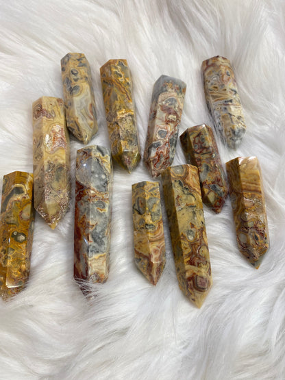 Crazy Agate Towers ~ Confidence, Harmony, & Happiness