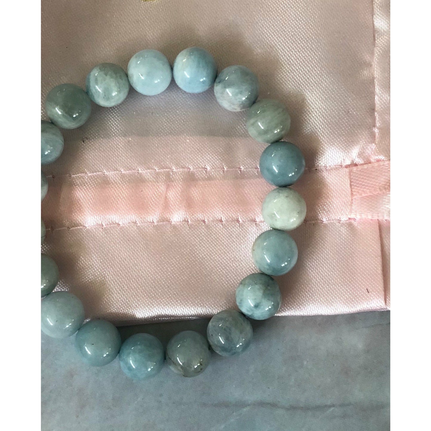 Aquamarine Bracelet ~ Good Luck & Protection